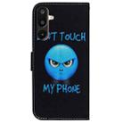 For Samsung Galaxy M16 5G / F16 5G / M36 5G Coloured Drawing Flip Leather Phone Case(Anger) - 3