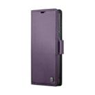 For Redmi 13 CaseMe 023 Butterfly Buckle Litchi Texture RFID Anti-theft Leather Phone Case(Pearly Purple) - 2