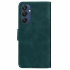 For Samsung Galaxy M35 Skin Feel Pure Color Flip Leather Phone Case(Green) - 3