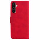 For Samsung Galaxy M16 5G / F16 5G / M36 5G Skin Feel Pure Color Flip Leather Phone Case(Red) - 3