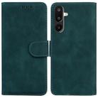 For Samsung Galaxy M16 5G / F16 5G / M36 5G Skin Feel Pure Color Flip Leather Phone Case(Green) - 1