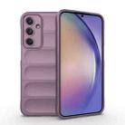For Samsung Galaxy M35 Magic Shield TPU + Flannel Phone Case(Purple) - 1
