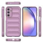 For Samsung Galaxy M35 Magic Shield TPU + Flannel Phone Case(Purple) - 3
