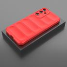 For Samsung Galaxy M16 5G Magic Shield TPU + Flannel Phone Case(Red) - 2