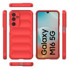 For Samsung Galaxy M16 5G Magic Shield TPU + Flannel Phone Case(Red) - 3