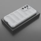 For Samsung Galaxy M16 5G Magic Shield TPU + Flannel Phone Case(Grey) - 2