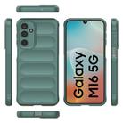 For Samsung Galaxy M16 5G Magic Shield TPU + Flannel Phone Case(Dark Green) - 3