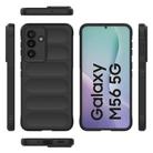 For Samsung Galaxy M56 5G Magic Shield TPU + Flannel Phone Case(Black) - 3