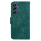 For Samsung Galaxy M35 Little Tiger Embossed Leather Phone Case(Green) - 3