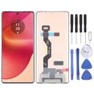 For Motorola Edge 50 Pro Original P-OLED LCD Screen with Digitizer Full Assembly - 1