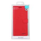 For Samsung Galaxy Note20 Ultra GOOSPERY BLUE MOON Crazy Horse Texture Horizontal Flip Leather Case With Bracket & Card Slot & Wallet(Red) - 8