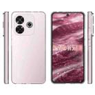 For Redmi Note 14 5G Waterproof Texture TPU Phone Case(Transparent) - 2