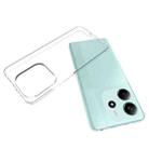 For Redmi Note 14 4G 163.25mm Waterproof Texture TPU Phone Case(Transparent) - 3