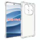 For Redmi Note 14 Pro 4G Shockproof Non-slip Thickening TPU Phone Case(Transparent) - 1