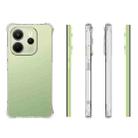 For Redmi Note 14 4G 164.84mm Shockproof Non-slip Thickening TPU Phone Case(Transparent) - 2