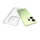 For Redmi Note 14 4G 164.84mm Shockproof Non-slip Thickening TPU Phone Case(Transparent) - 3