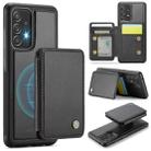 For Samsung Galaxy A52s 5G JEEHOOD J05 Business Magnetic Style RFID Leather Phone Case(Black) - 1