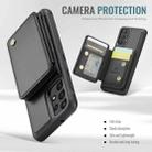 For Samsung Galaxy A33 5G JEEHOOD J05 Business Magnetic Style RFID Leather Phone Case(Black) - 3