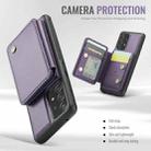 For Samsung Galaxy A53 5G JEEHOOD J05 Business Magnetic Style RFID Leather Phone Case(Purple) - 3