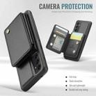 For Samsung Galaxy A54 5G JEEHOOD J05 Business Magnetic Style RFID Leather Phone Case(Black) - 3