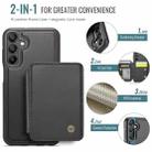For Samsung Galaxy A16 5G JEEHOOD J05 Business Magnetic Style RFID Leather Phone Case(Black) - 3