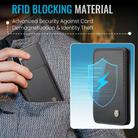 For Samsung Galaxy A26 5G JEEHOOD J05 Business Magnetic Style RFID Leather Phone Case(Black) - 3