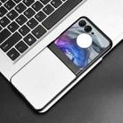 For Motorola Razr 50 Crocodile Texture Back Cover Phone Case(White) - 2