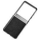 For Motorola Razr 50 Crocodile Texture Back Cover Phone Case(White) - 3