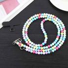 Mobile Phone Anti-lost Dazzling Crossbody Colorful Long Bead Chain - 2