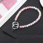 Mobile Phone Anti-lost Dazzling Clear Colorful Short Bead Chain - 1