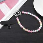 Mobile Phone Anti-lost Dazzling Clear Colorful Short Bead Chain - 2