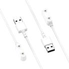 For Xiaomi Mibro Smart Kids Watch T6C Smart Watch Charging Cable with Charging Protection, Length: 1m(White) - 1