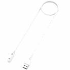 For Xiaomi Mibro Smart Kids Watch T6C Smart Watch Charging Cable with Charging Protection, Length: 1m(White) - 2