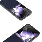 For Xiaomi Mix Flip PU Leather Black Frame Full Coverage Phone Case(Dark Blue) - 3