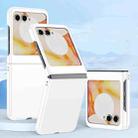 For Motorola Razr 50 Fuel Injection PC Skin Feel Phone Case(White) - 1