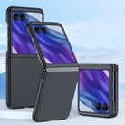 For Motorola Razr 60 Ultra Fuel Injection PC Skin Feel Phone Case(Black) - 1