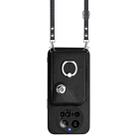 For Xiaomi 15 Ultra Organ Card Bag Ring Holder Phone Case with Long Lanyard(Black) - 2