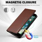 For iPhone 7 / 8 / SE 2020 LC.IMEEKE L1 Series Frosted Fine Texture PU Phone Case(Brown) - 3