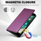 For iPhone 7 / 8 / SE 2020 LC.IMEEKE L1 Series Frosted Fine Texture PU Phone Case(Purple) - 3