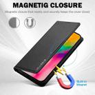 For iPhone 16 Pro LC.IMEEKE L1 Series Frosted Fine Texture PU Phone Case(Black) - 3