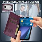 For iPhone 17 Air LC.IMEEKE L1 Series Frosted Fine Texture PU Phone Case(Purple) - 3