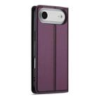 For iPhone 17 Air LC.IMEEKE L1 Series Frosted Fine Texture PU Phone Case(Purple) - 5