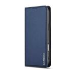 For iPhone 17 Pro Max LC.IMEEKE L1 Series Frosted Fine Texture PU Phone Case(Blue) - 2