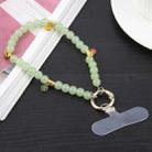 Peace Beads Chain Anti-lost Short Lanyard(Green) - 1