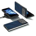 For Xiaomi Mix Fold 4 Black Frame PU Leather Full Coverage Phone Case(Blue) - 2