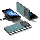 For Xiaomi Mix Fold 4 Black Frame PU Leather Full Coverage Phone Case(Light Blue) - 2