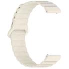 18mm Dotted Loop Magnetic Silicone Watch Band(Starlight) - 1