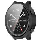 For OnePlus Watch 2R PC + Tempered Film Integrated Watch Protective Case(Black) - 2