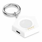 For OnePlus Watch 2R Portable Smart Watch Charger(White) - 3