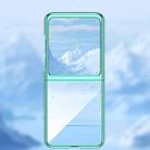 For Motorola Razr 50 Ultra Super Thin Electroplating Transparent Folding Phone Case(Silver) - 3